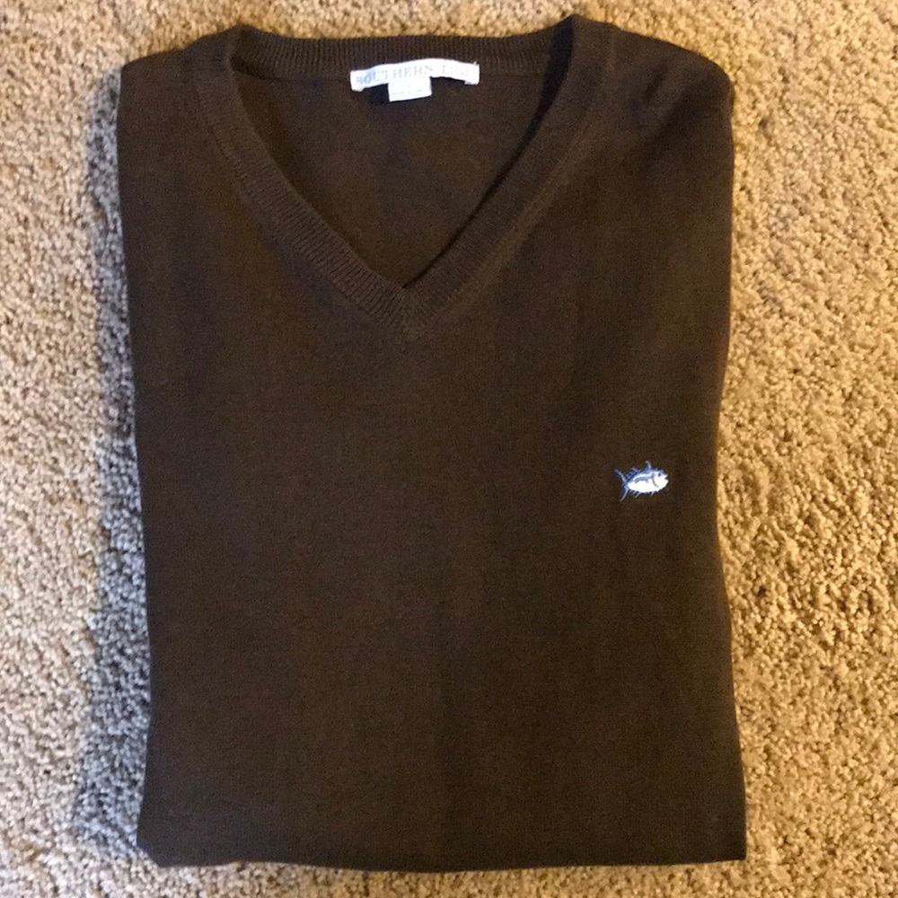 Southern Tide v-neck sweater